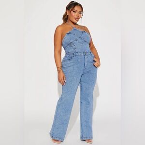 New Era Denim Jumpsuit